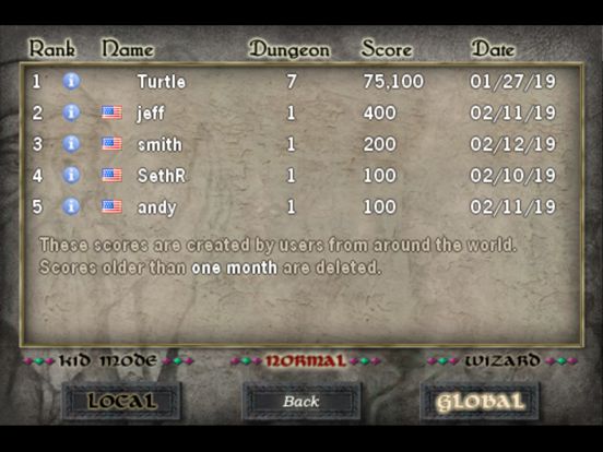 Dungeon Scroll