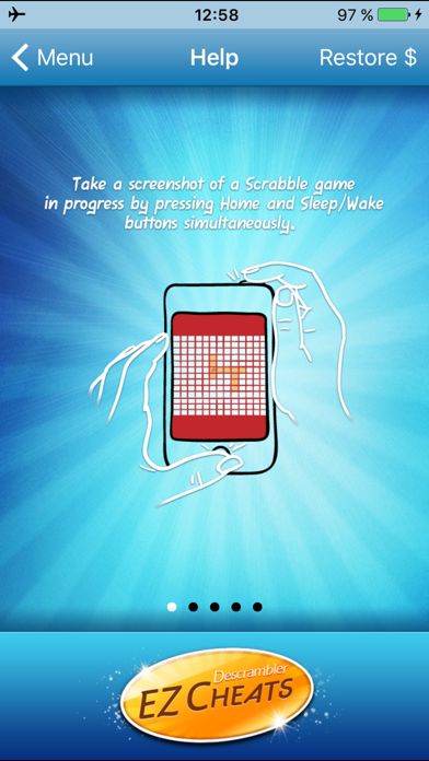 EZ Descrambler Cheats - best auto cheat with OCR for ScrabbleÃ‚Â and Words with Friends games