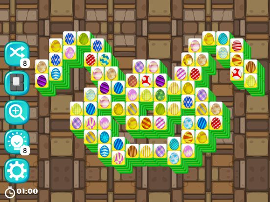 Easter Eggs Mahjong Towers