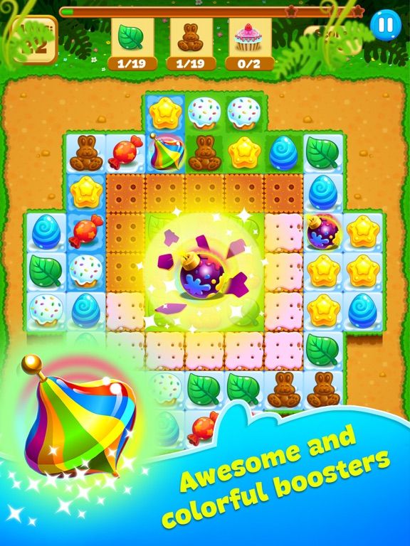 Easter Sweeper: Match 3 Games