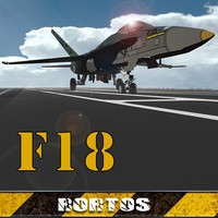 F18 Carrier Landing
