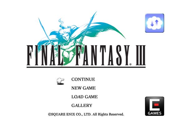 FINAL FANTASY III for iPad