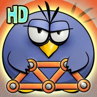 Fat Birds Build a Bridge! HD