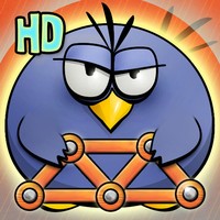 Fat Birds Build a Bridge! HD
