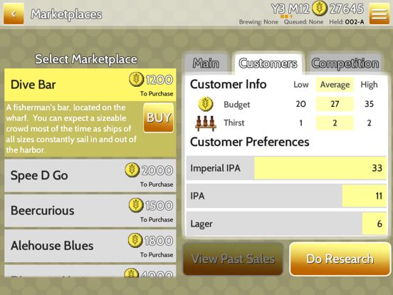 Fiz: The Brewery Management Game