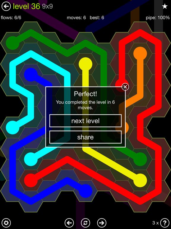 Flow Free: Hexes