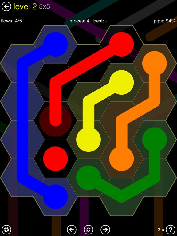 Flow Free: Hexes