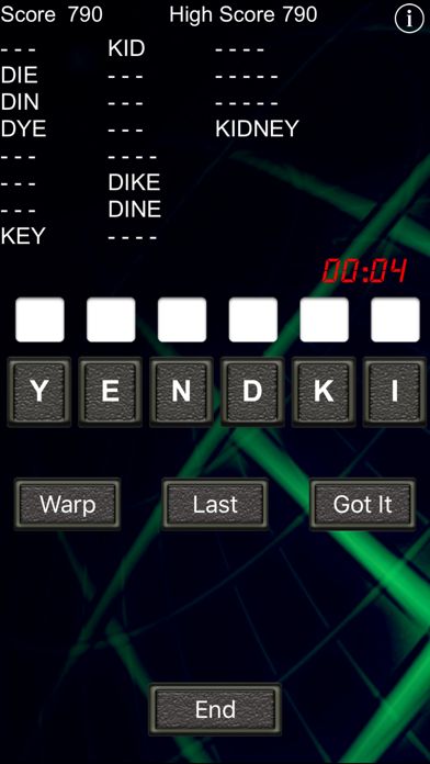Free Word Warp