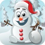 Frozen Snowman Knockdown