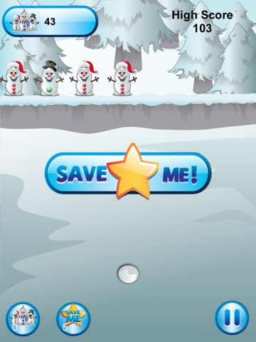 Frozen Snowman Knockdown