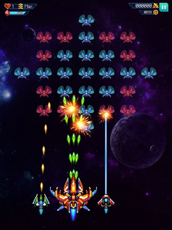Galaxiga: Classic Arcade Game
