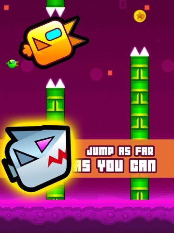 Geometry Birds - Iron Wings Avoid Hit Color Stack