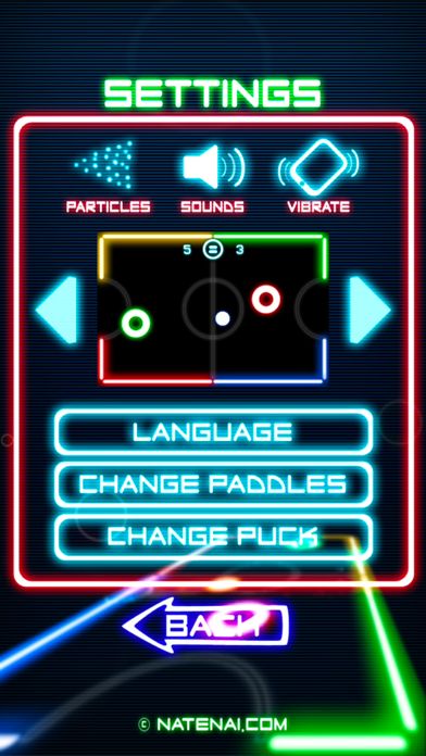 Glow Hockey 2 FREE