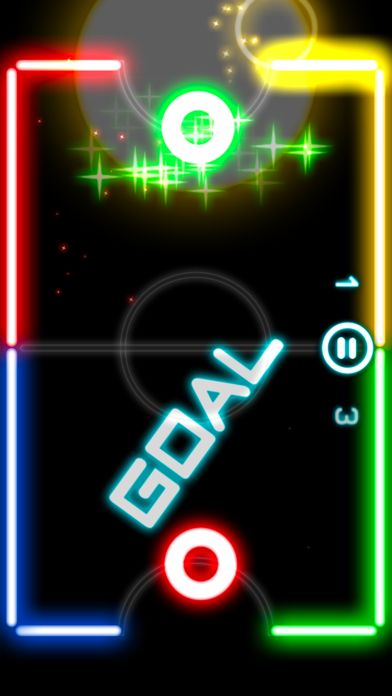 Glow Hockey 2 FREE