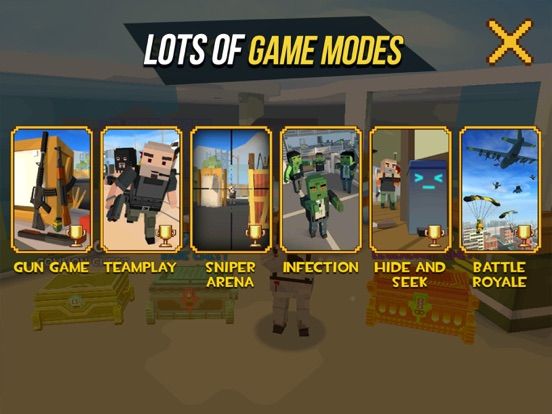 Grand Battle Royale: Pixel FPS