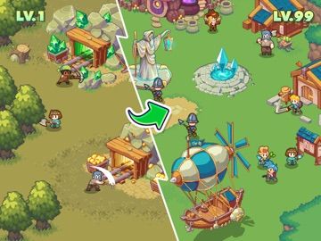 Guardian War: RPG Pixel Games