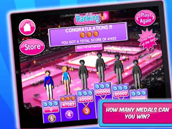 Gymnastic & Dance Girls Game