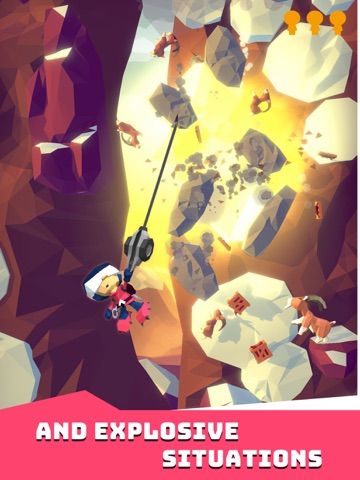 Hang Line: Mountain Climber