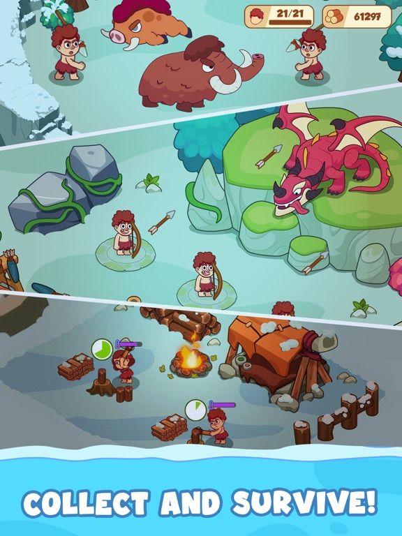 Icy Village: Survival Idle