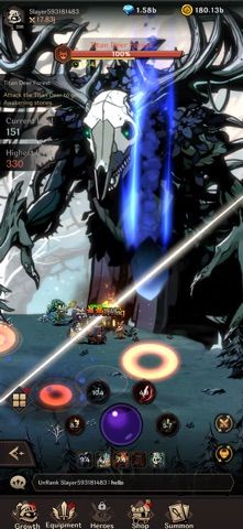 Idle Titan Slayer : Action RPG