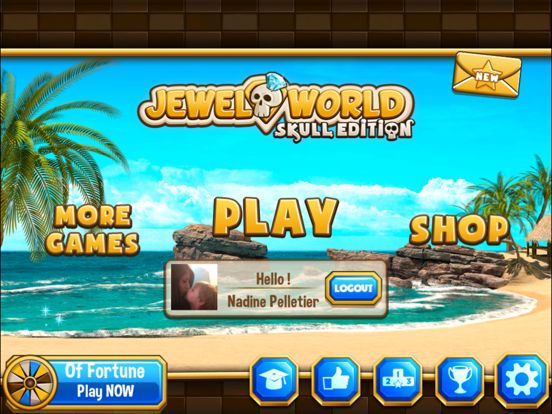 Jewel World Skull Edition