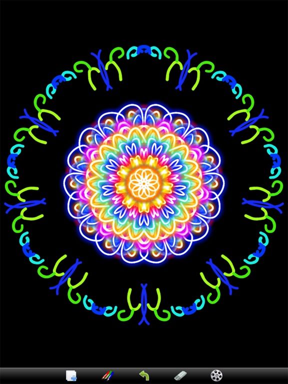 Kaleidoscope Drawing Pad