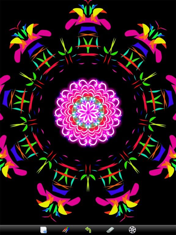 Kaleidoscope Drawing Pad