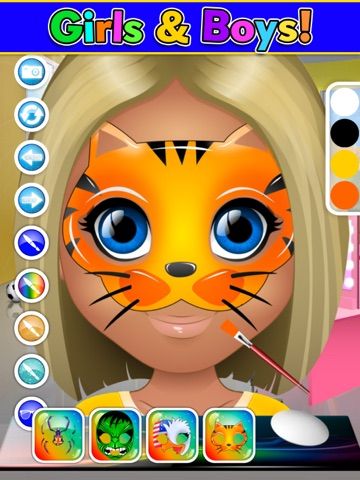Kids Face Paint: Coloring Game