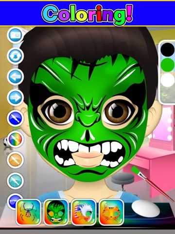 Kids Face Paint: Coloring Game