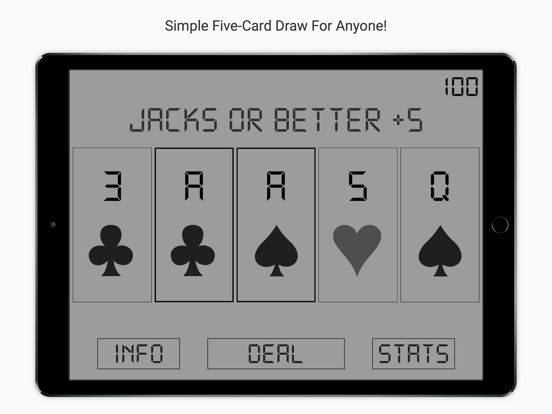 LCD Poker - Five Card Draw