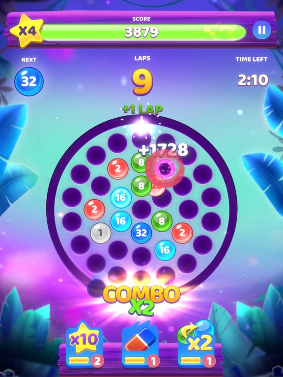 Laps Fuse: Puzzle with Numbers