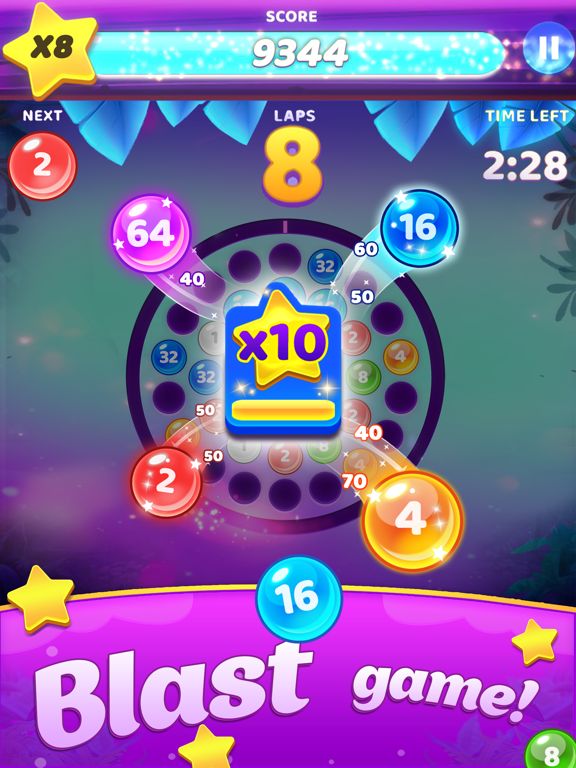 Laps Fuse: Puzzle with Numbers