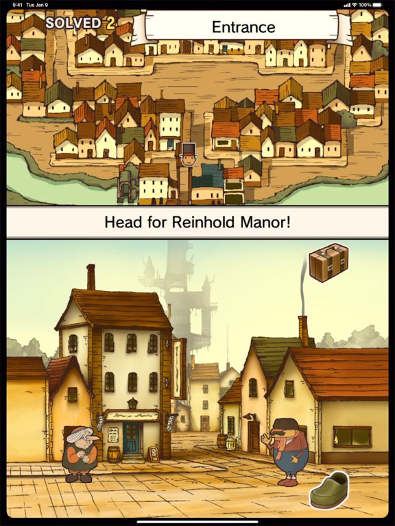 Layton: Curious Village in HD