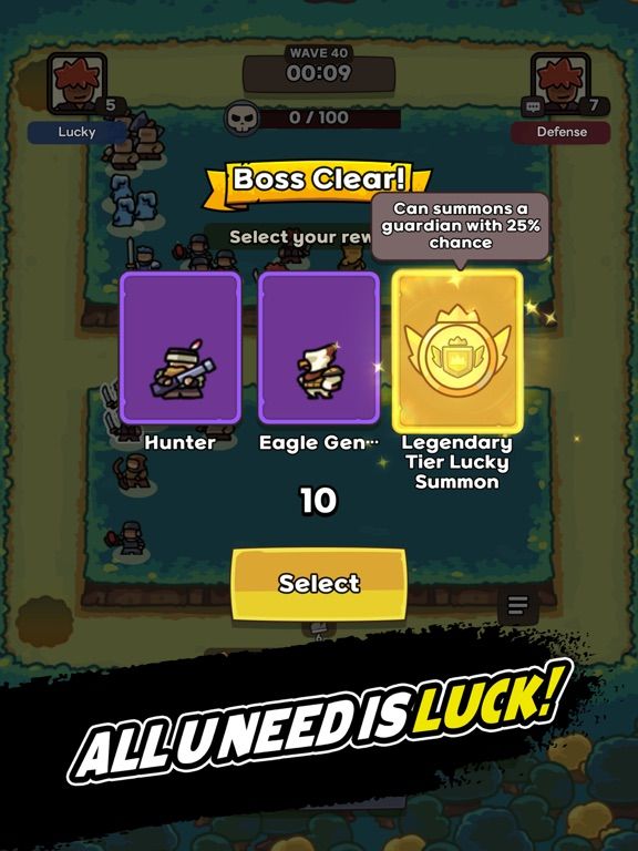 Lucky Defense!