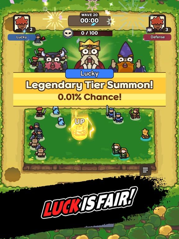 Lucky Defense!