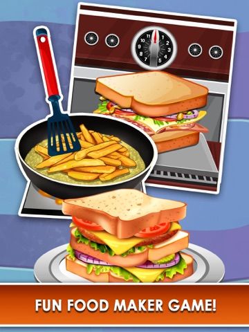 Lunch Food Maker Salon - fun food making & cooking games for kids!