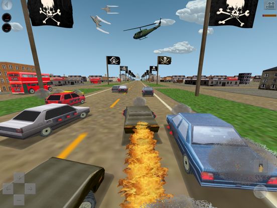 Mad Road 3D - Combat cars game