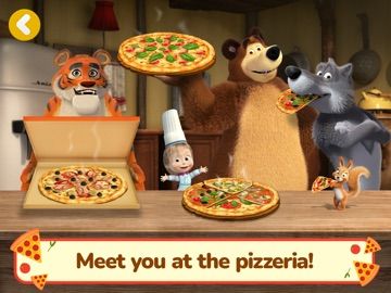 Masha and The Bear: Pizzeria!