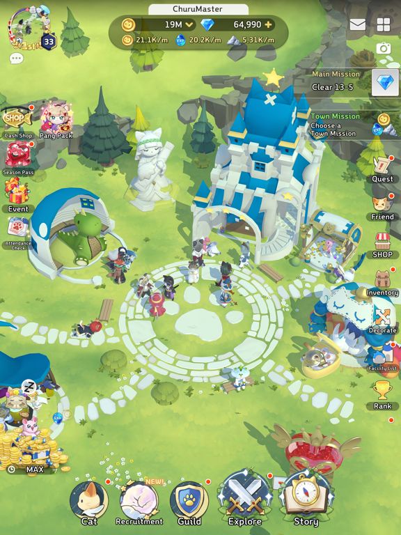 Meow kingdom:cute cat idle rpg