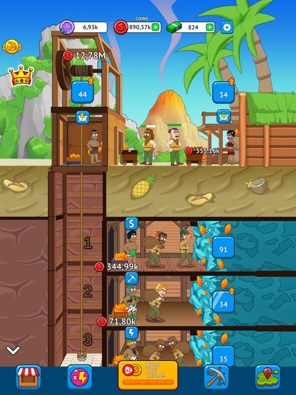 Mining Empire: Get Idle Gold