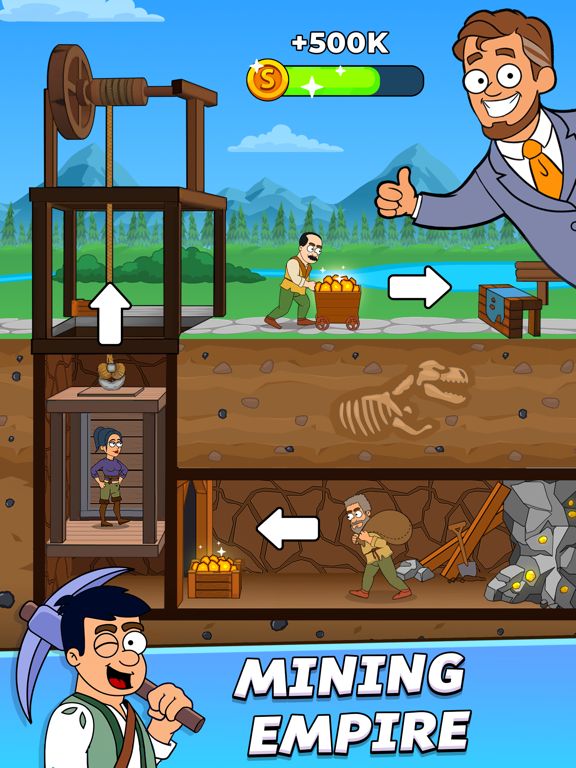 Mining Empire: Get Idle Gold
