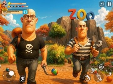Monkey Chaos: Zoo Survival 3D