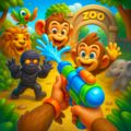 Monkey Chaos: Zoo Survival 3D