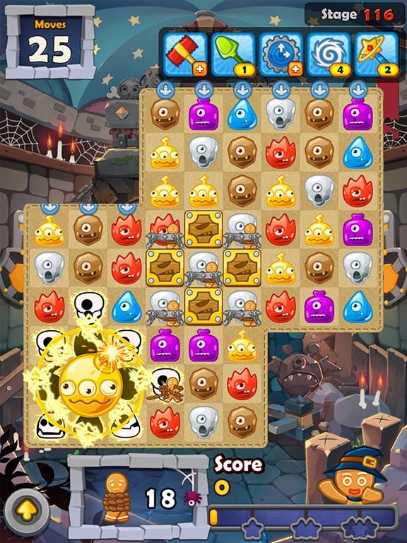 Monster Busters:Match 3 Puzzle