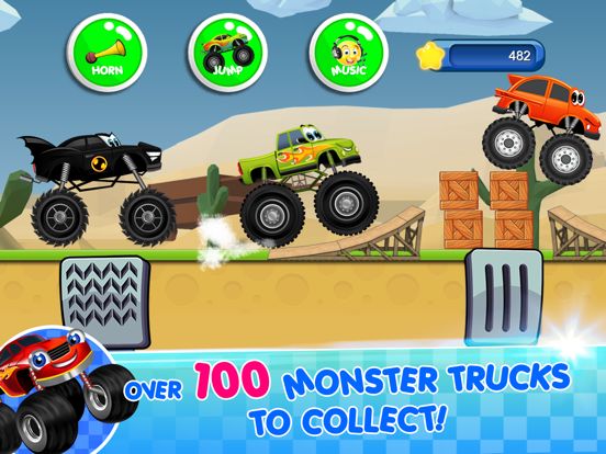Monster Trucks Game for Kids 2