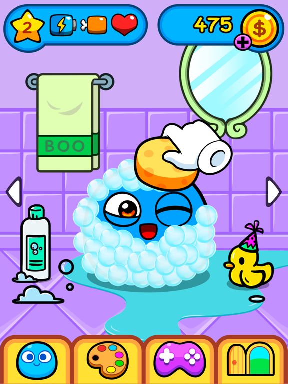 My Boo - Virtual Pet with Mini Games for Kids, Boys and Girls