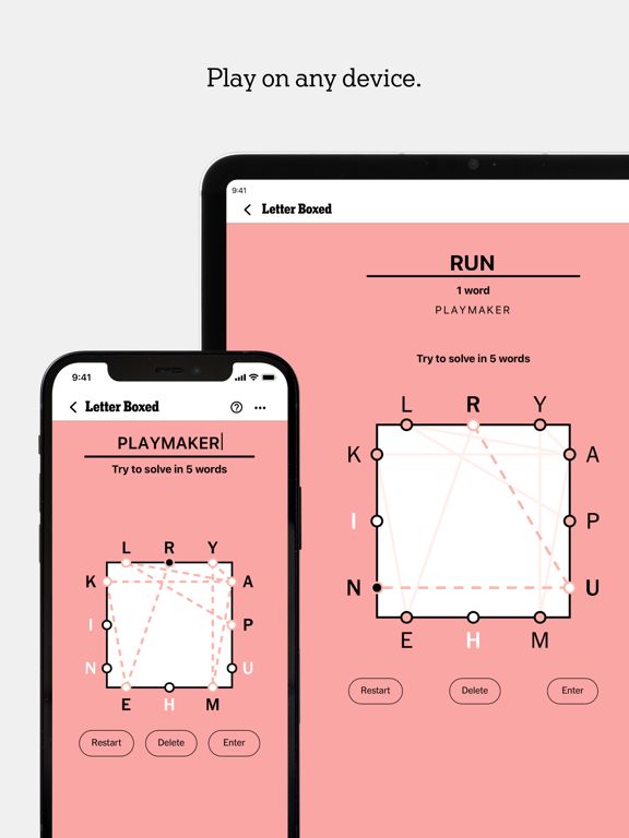 NYT Games: Word, Number, Logic