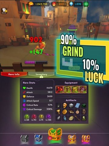 Only Grind: Loot & Fight
