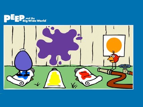 PEEP and the Big Wide World Paint Splat
