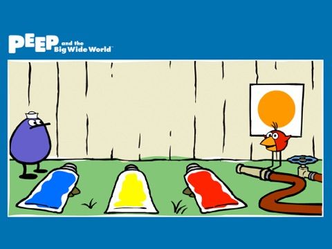 PEEP and the Big Wide World Paint Splat